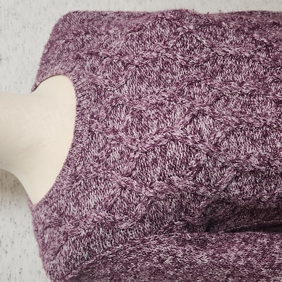 Purple Long Sleeve Sweater - Picture 2 of 5